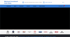 Desktop Screenshot of mainlandinvestment.com